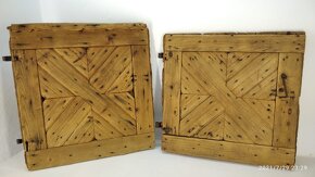 Historické kazetové dvere -staré drevené dvere - doors - 6