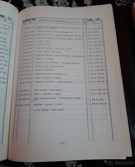 📚 Originálny hrubý Katalóg náhradných dielov Tatra 813 6x6 - 6