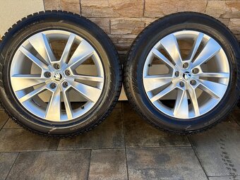 ZIMNÁ SADA SKODA 5x112 R18 + ZIMNÉ PNEU 235/55 R18 - 6