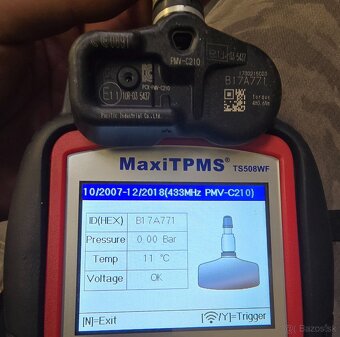 Senzory tlaku (TPMS) TOYOTA/LEXUS - 6