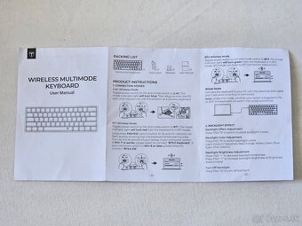 Bezdrôtová mechanická klávesnica - 6