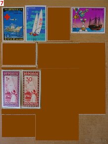 Nádherné poštové známky LODE - 6