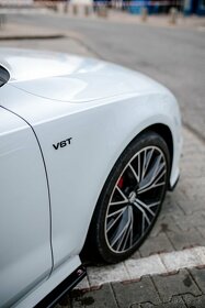 Napis logo znak AUDI V6T V8T na blatniky - 6