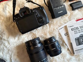 Canon EOS 70D komplet príslušenstvo - ako nový - 6