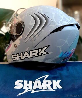 Přilba Shark Spartan Carbon / Replica Lorenzo.. NOVÁ - 6
