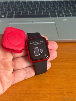 Apple Watch 9 41mm RED Lte Cellular - záruka, nepoužívané - 6