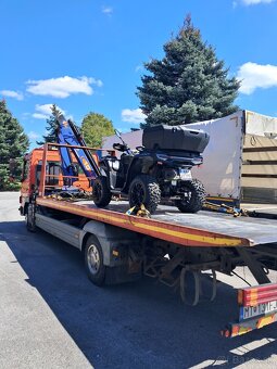 Odtahova sluzba,prevoz strojov a techniky, hydraulicka ruka. - 6