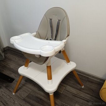 Jedálenská Stolička na kŕmenie 3v1 aj na kreslenie - 6