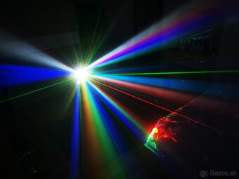 Derby 4v1 na diaľkové ovládanie, dmx, diaľkové ov. - 6