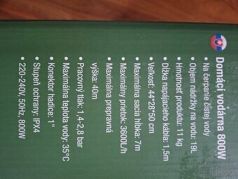 Vodáreň domáca nepouzita - 6