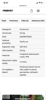 Otužovacia kaďa Probeast - nová - 6