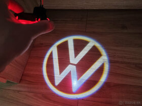 Logo LED projektory do dveri - hologramy SKODA VW AUDI - 6