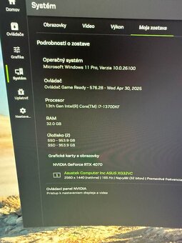 predám herne pc viacej komponentnú asus - 6