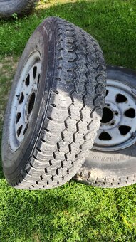 Predám oceľové disky s pneu 205/75R16C - 6