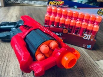 Nerf Mega Cycloneshock - s extra balením nábojo - 6