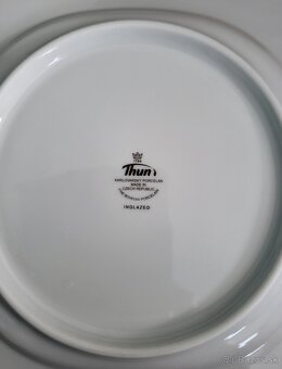Karlovarský porcelán, kompletná sada tanierov - 6