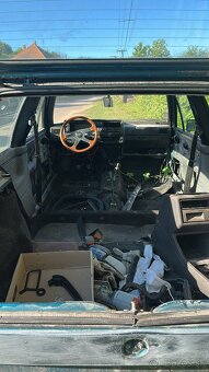 Predám rozrobený projekt golf mk2 - 6
