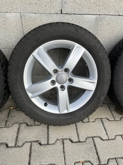 Original Audi 5x112 R16 + Matador Zimné Pneu 205/55 R16 - 6