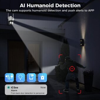 Kamera Hiseeu 6MP 4K - 6