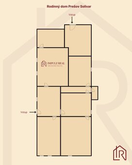 EXKLUZÍVNE Pozemok 1478 m2 s rodinným domom Solivar - 6