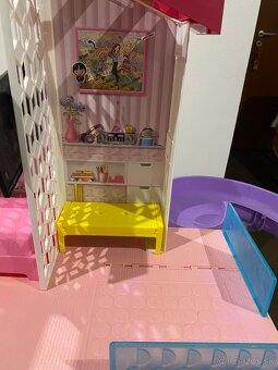 Barbie Malibu obrovský domček s výťahom 120x130x70cm - 6