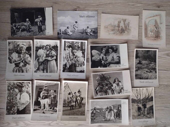 Predám pohľadnice - zvieratá, bábiky, doprava, ... - 6