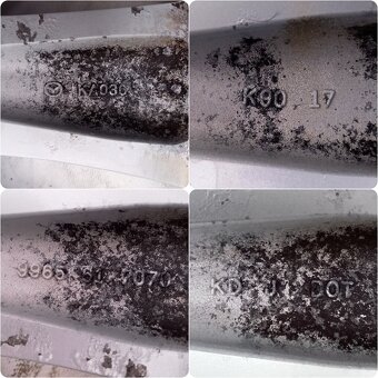 5x114.3 Originál Mazda Top Stav Pneu 225 65 R17 ZIMNÉ - 6