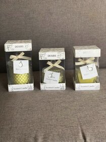 LUXUSNA sviečka v skle 15cm , 10 cm , 12 cm - 35% - 6