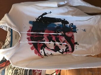 DIESEL originál white pánska mikinka L/XL - 6
