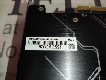 ASUS ROG Strix Advanced Gaming NVidia GTX 1080 8GB GDDR5X - 6