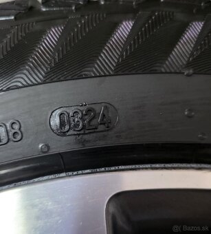 Originál AL disky Mercedes - Benz V R18+zimné pneumatiky - 6