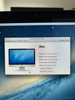 iMac 21,5’ 2013 i5 2,7GHz 16GB RAM + 240GB SSD - 6