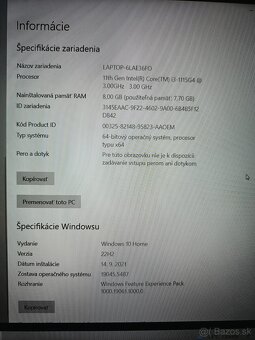 Predám Asus VivoBook K513EA-BQ678T - 6