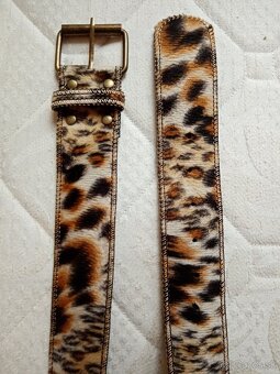 OPASOK-ORIGINÁL: TIGRIA KOŽA-DÁMSKY-ORIGINÁL-MADE in RANCE- - 6