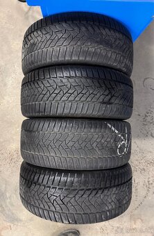 hliníkové disky mercedes r18, zimné dunlop 235/40 R18 - 6