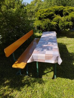 Pivný set záhradné sedenie na prenajom skladacie stoličky - 6
