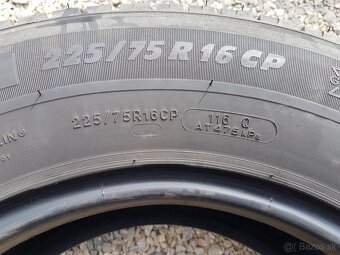 225/75 r16c letné pneumatiky 2ks Michelin DOT2019 - 6
