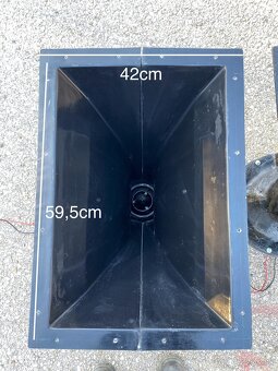Predám Horna 12” uhol60x45+reproduktor beyma 12mi100 - 6