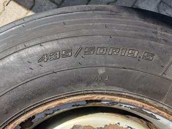Predám pneumatiky Fulda 435/50 R19,5 - 6