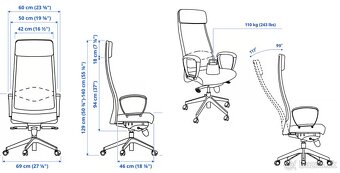 Kancelárska stolička MARKUS - 6