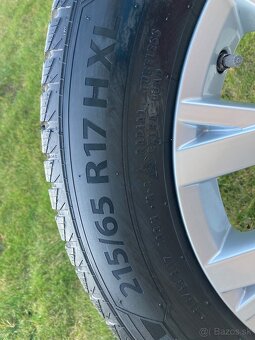 Zimná sada org VW MONTANA 5x112 7J ET40 215/65 R17 - 6