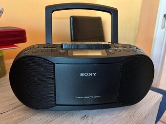 Kazetové Rádio FM AM na chata záhrada sieť 230v Baterky - 6