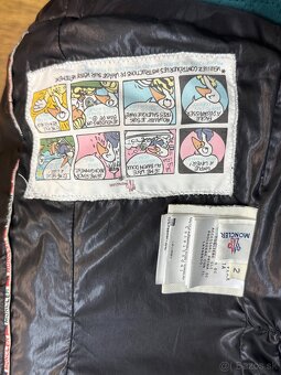 Moncler zimna paperova bunda s pravou kozusinou - 6