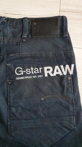 Pánske,riflové šortky G STAR RAW 3301 - veľkosťč.30 - 6