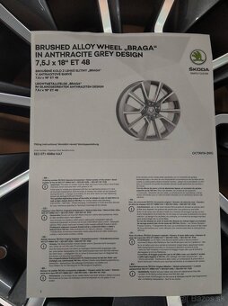 18 alu ŠKODA originál. - 6