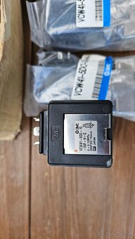 SMC nerezove solenoidove ventily 24vdc - 6