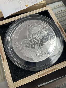 Strieborná investičná minca Noemova archa Arménia 5 Kg - 6