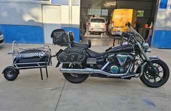 Predám Yamaha 950 XVS midnight star - 6