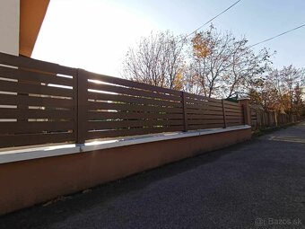 Bezúdržbové AL oplotenie - 6