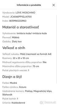 Ruksak zn. Love Moschino - 6